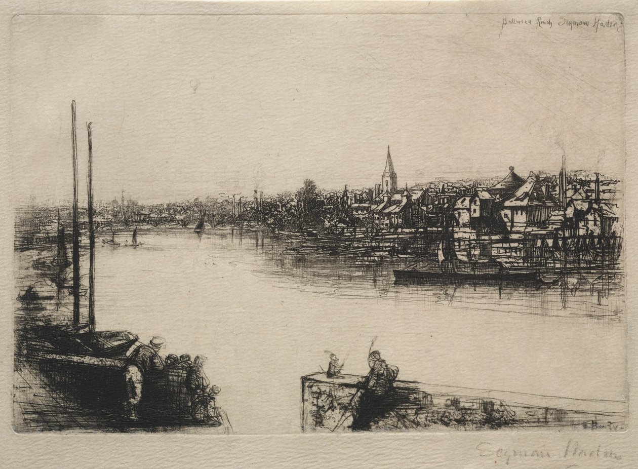 Battersea Reach od Francis Seymour Haden