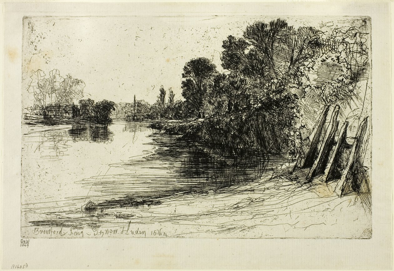 trajekt Brentford od Francis Seymour Haden