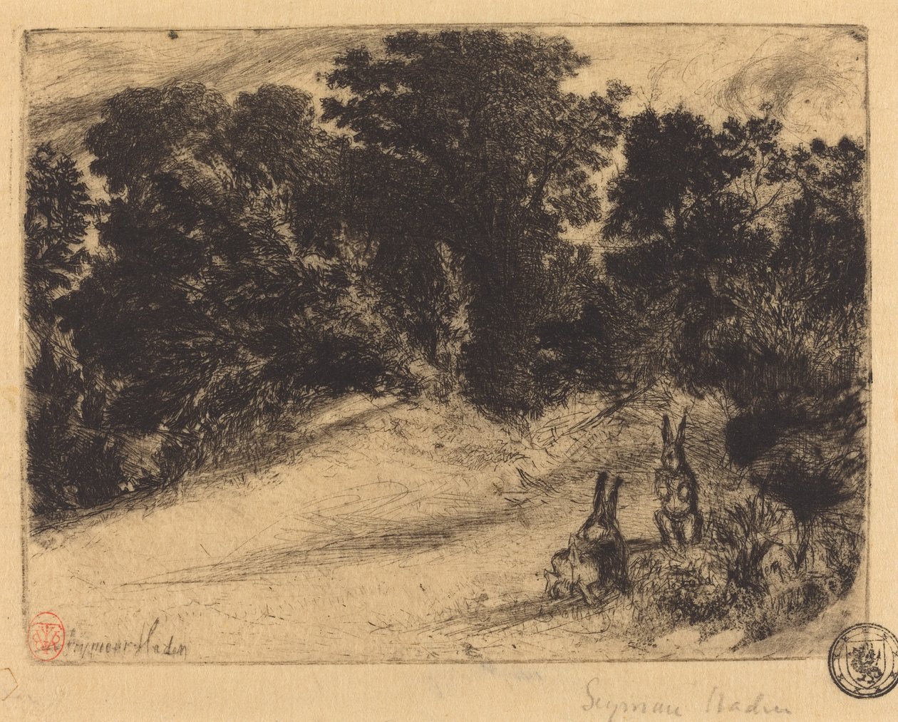 Combe Bottom od Francis Seymour Haden