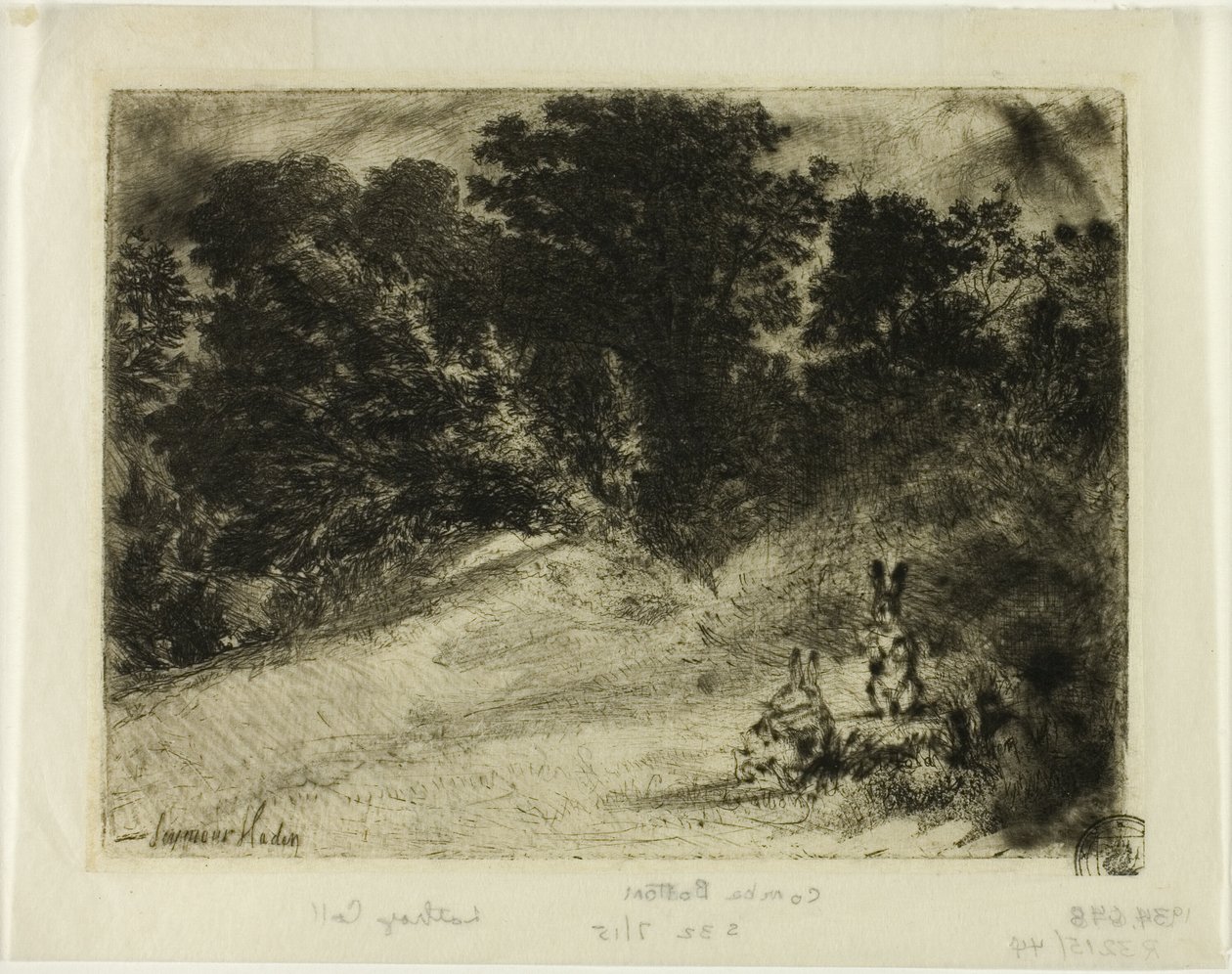 Combe Bottom od Francis Seymour Haden