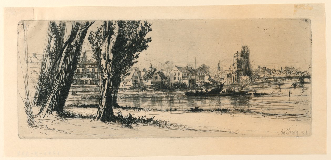 Fulham od Francis Seymour Haden