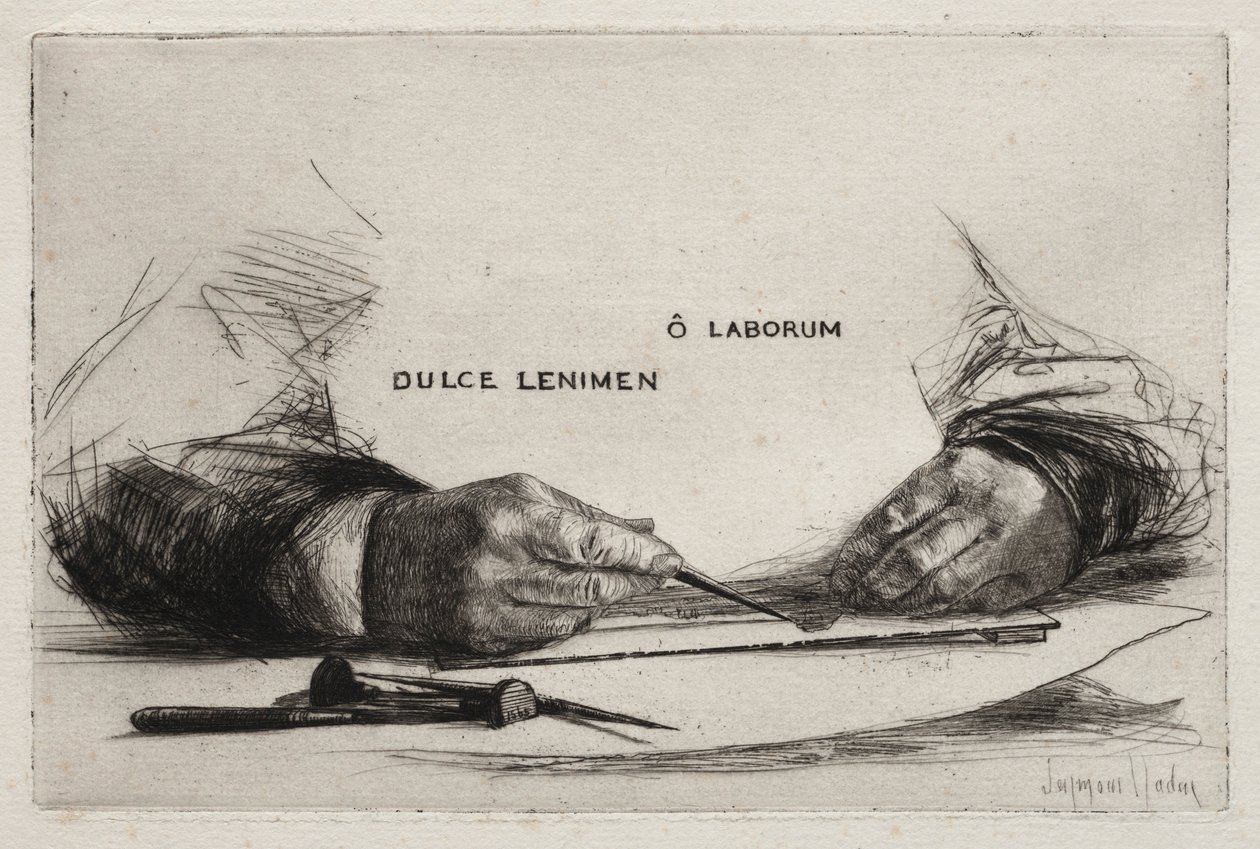 Ruční lept, 1865. od Francis Seymour Haden