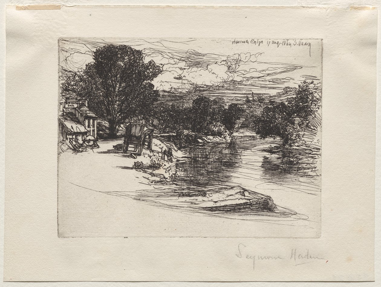 Dům Smithů od Francis Seymour Haden
