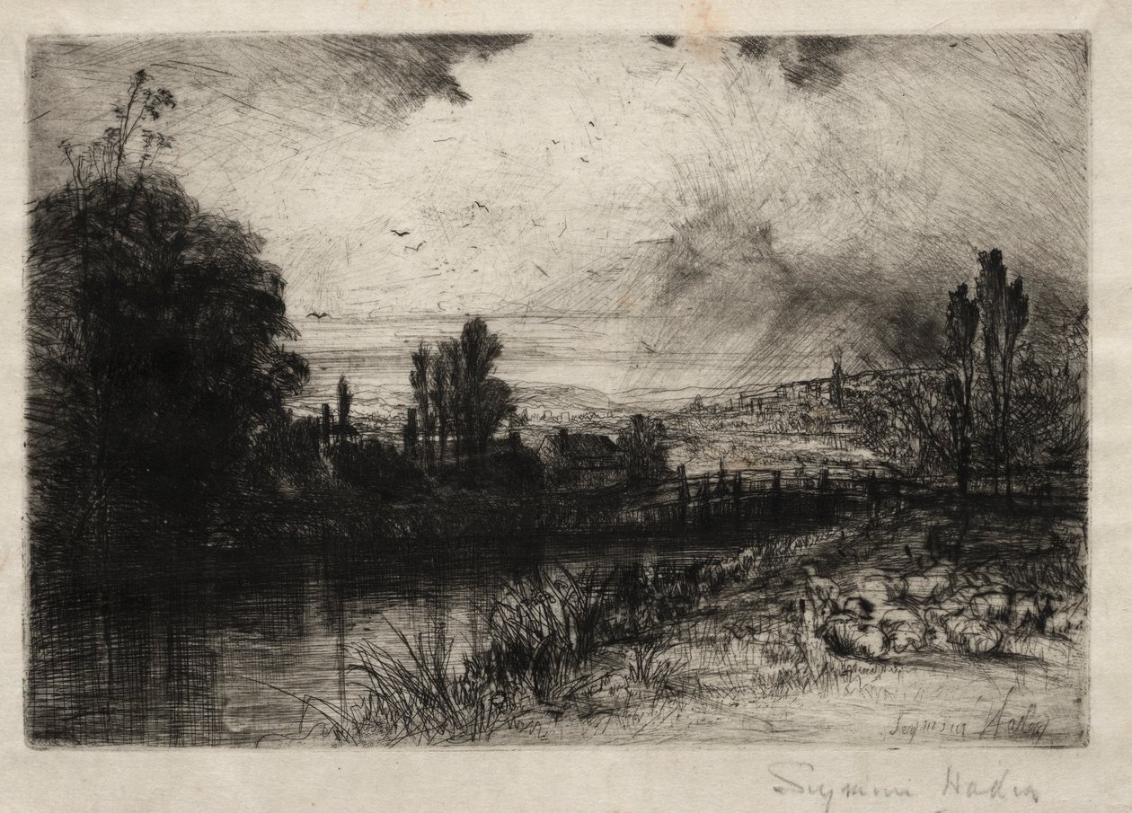 Na zkoušce, 1859. od Francis Seymour Haden
