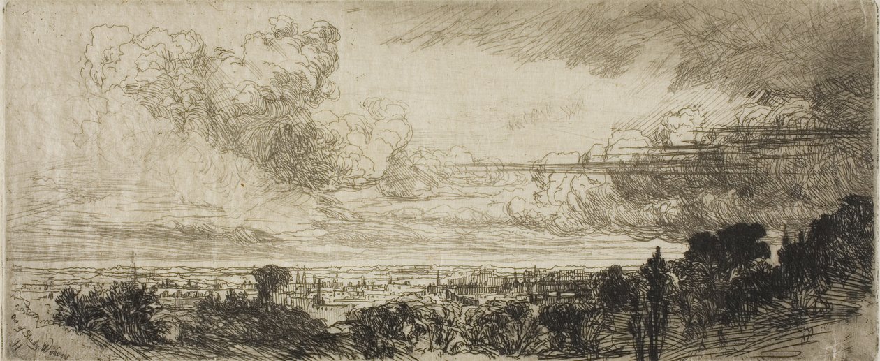 Mimo studium od Francis Seymour Haden