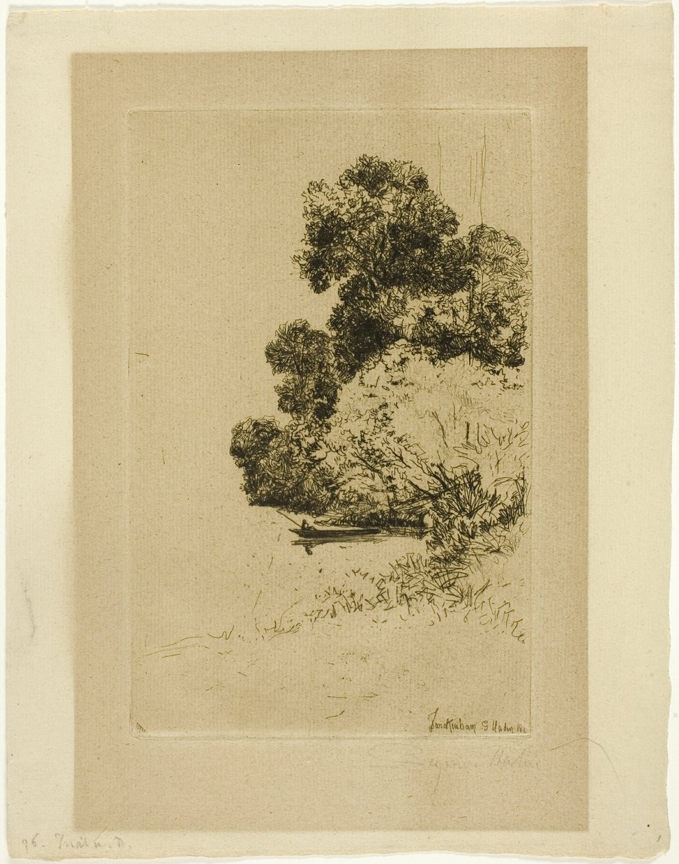 Twickenham Bushes od Francis Seymour Haden
