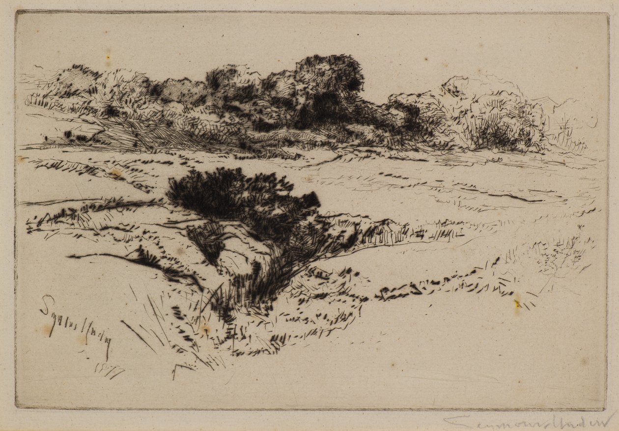 Větrný kopec č.2 od Francis Seymour Haden