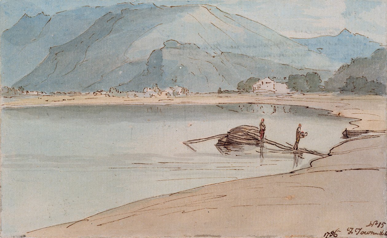 Jezero Windermere od Francis Towne
