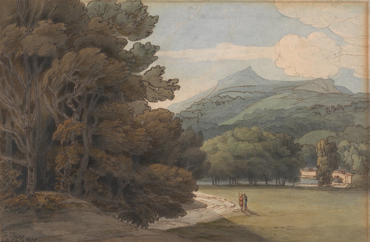 Poblíž Ambleside od Francis Towne