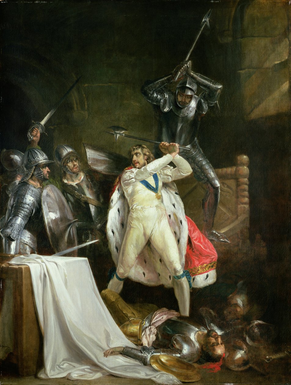 Smrt krále Richarda II., kolem 1792-93) od Francis Wheatley