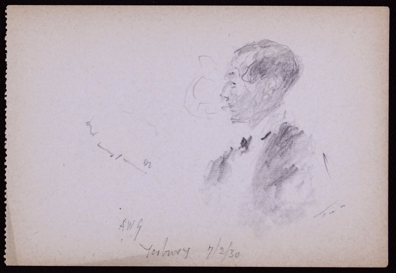 Portrét FR Yerburyho od Francis Wilfred Lawson
