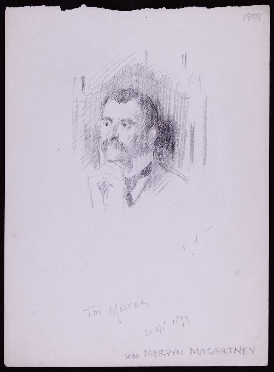 Portrét Mervyna Macartneyho od Francis Wilfred Lawson