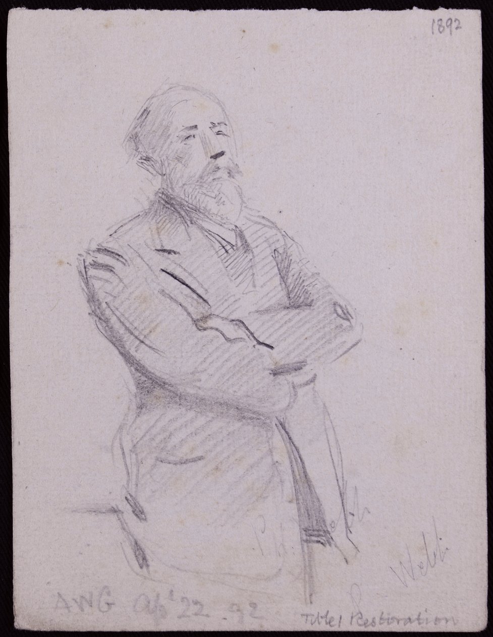 Portrét Filipa (?) Webba od Francis Wilfred Lawson