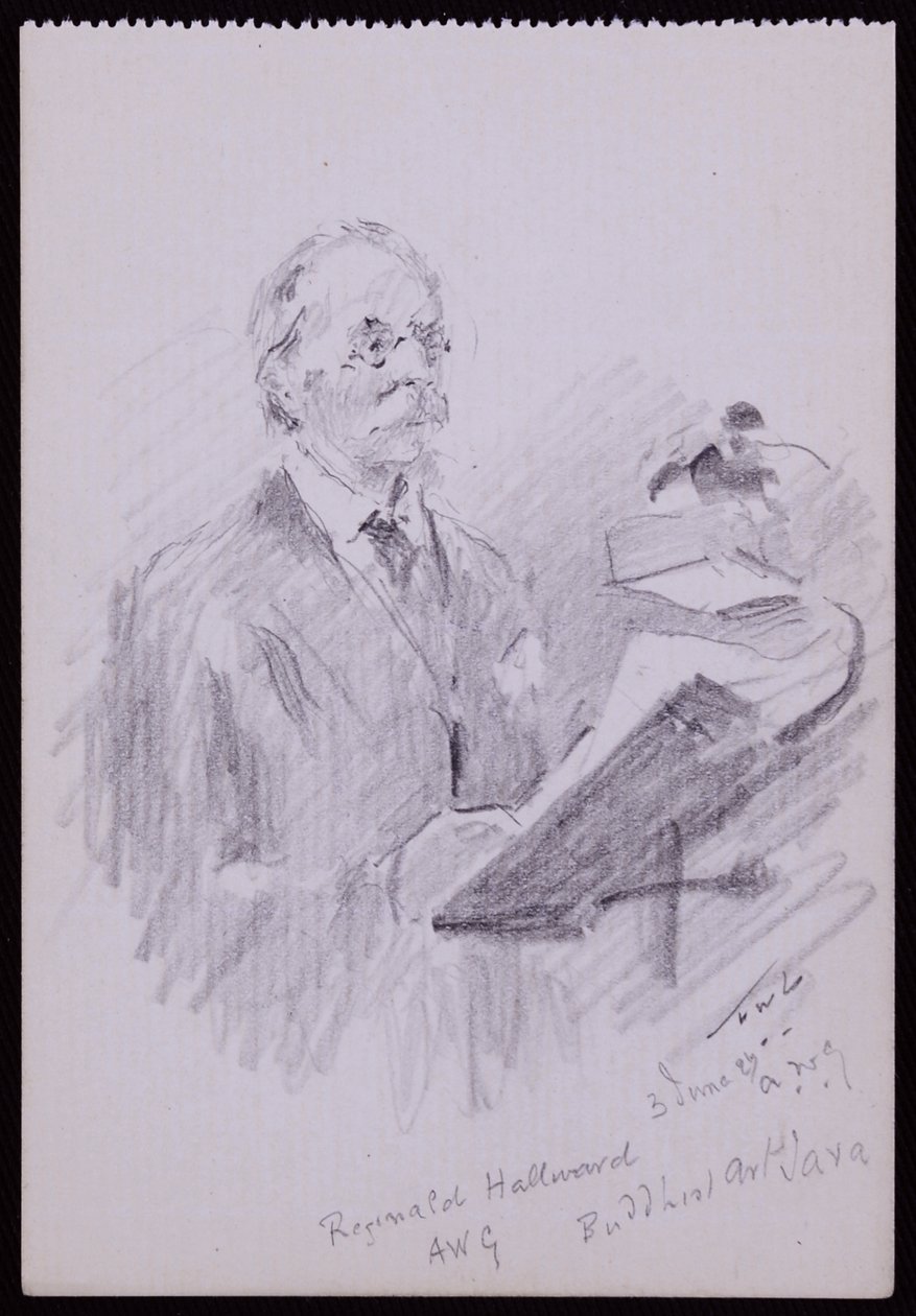 Portrét Reginalda Hallwarda od Francis Wilfred Lawson
