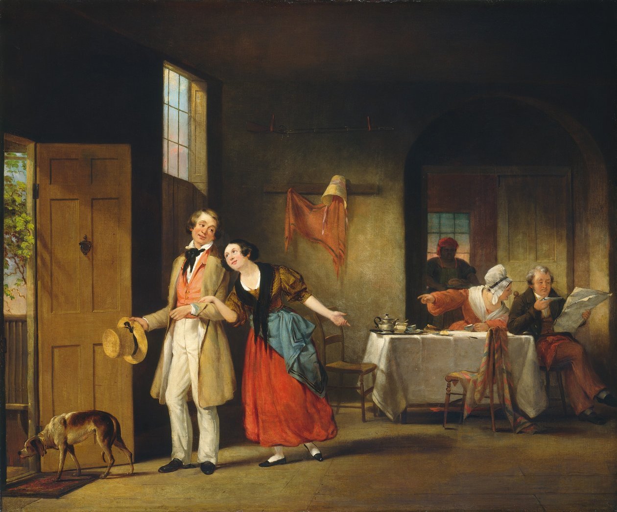 Stydlivý bratranec od Francis William Edmonds