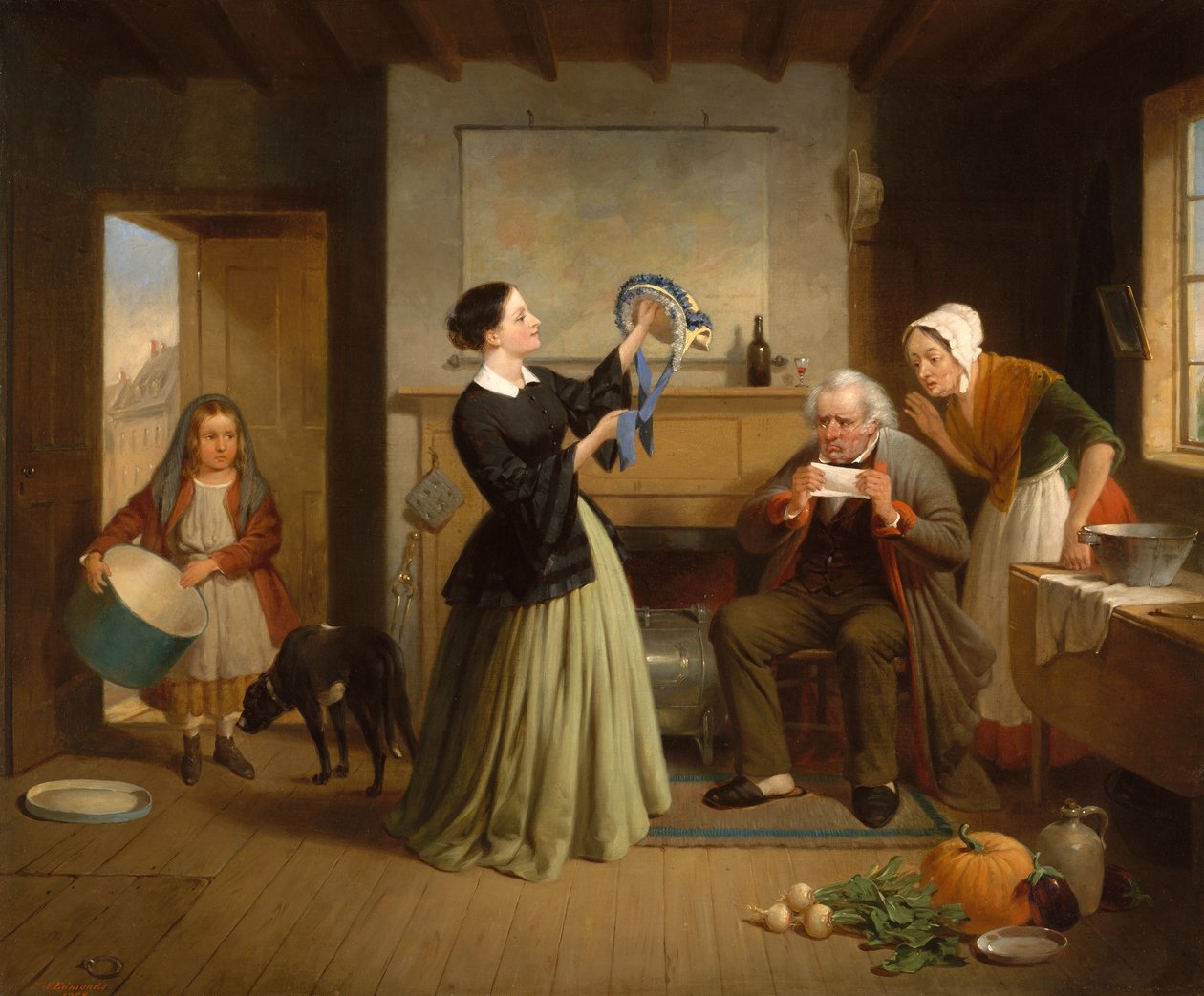 Nová kapota, 1858. od Francis William Edmonds