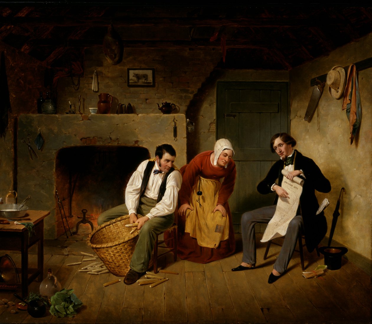 Spekulátor, 1852. od Francis William Edmonds