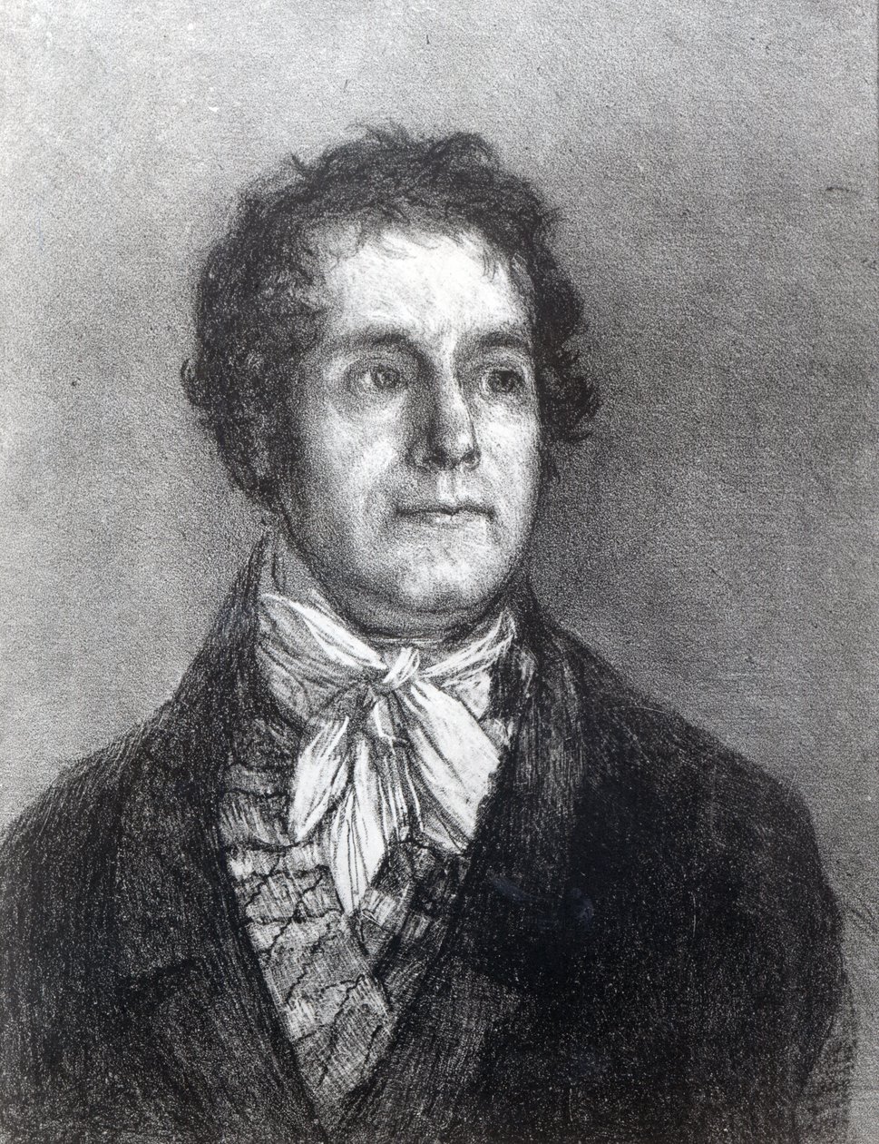 Cyprien Gaulon, 1824-5 (litografie) od Francisco de Goya
