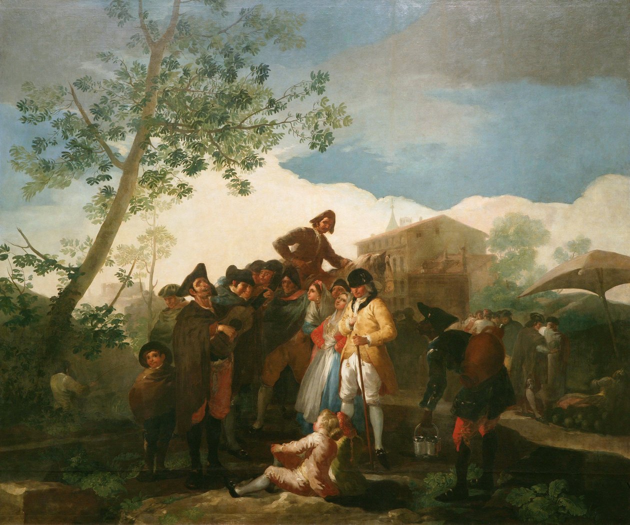 Slepý kytarista od Francisco de Goya