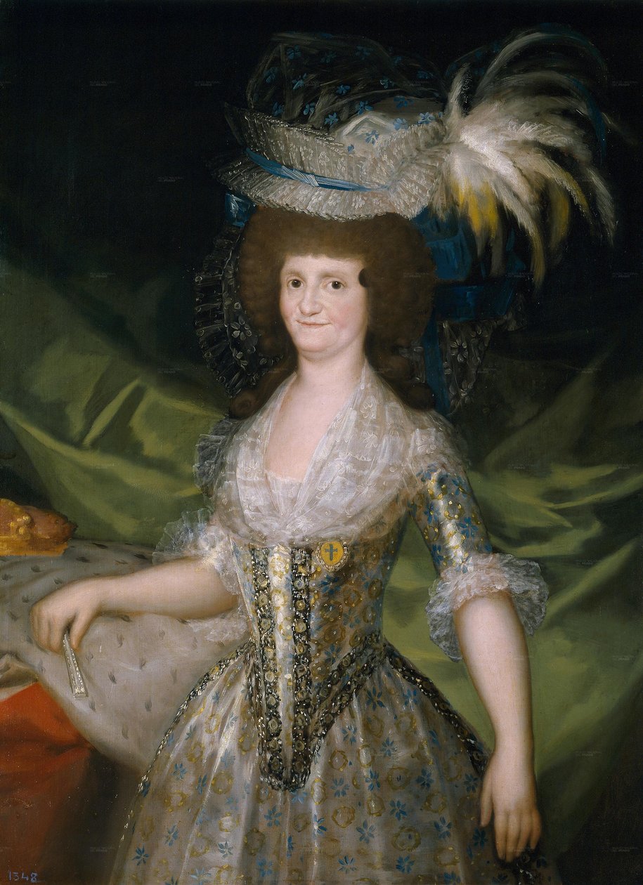 Maria Luisa z Parmy od Francisco de Goya