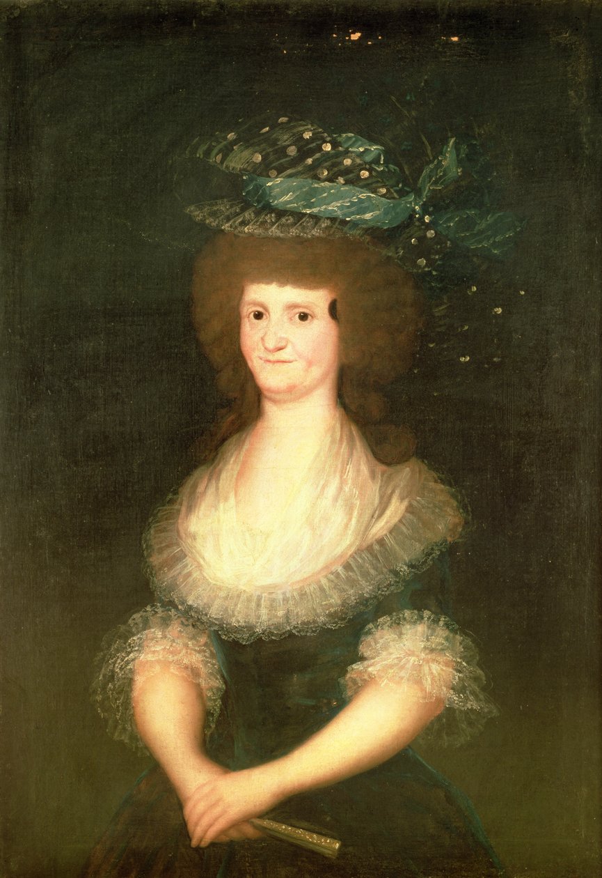 Portrét královny Marie Luisy (1751-1819), manželky španělského krále Karla IV. (1788-1808) od Francisco de Goya