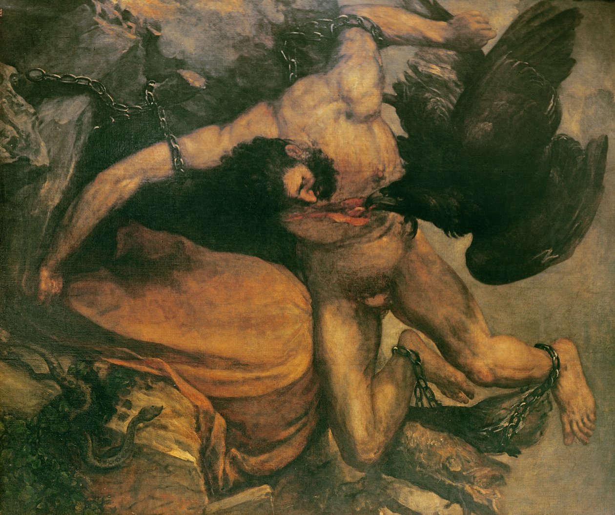 Prometheus od Francisco de Goya