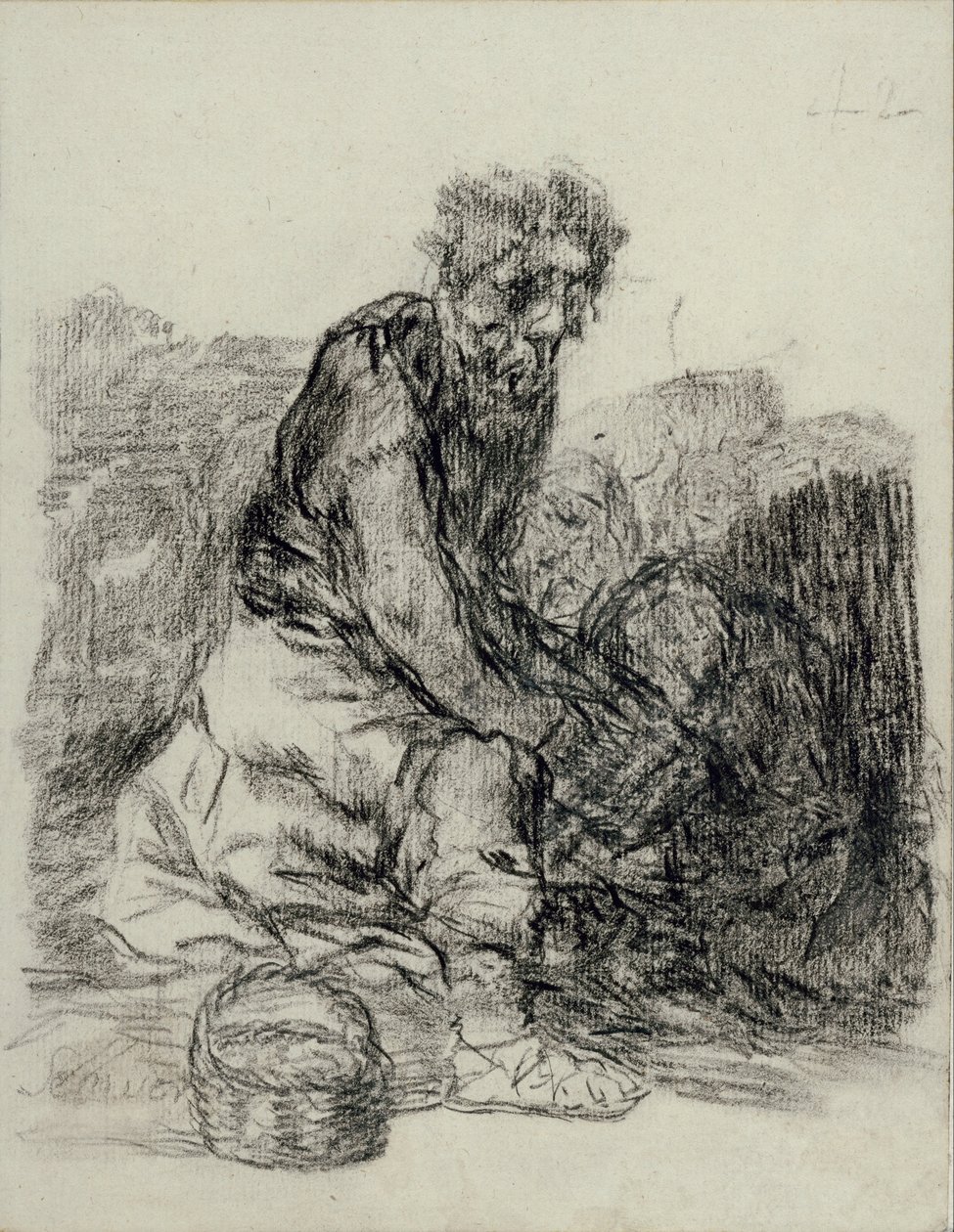 Se muer(en) (Umírají) od Francisco de Goya