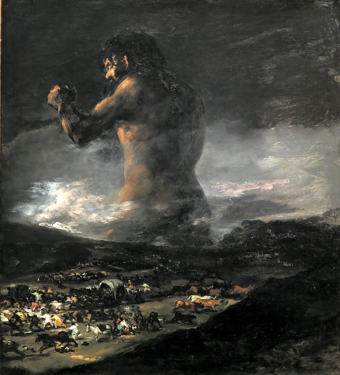 Kolos od Francisco de Goya