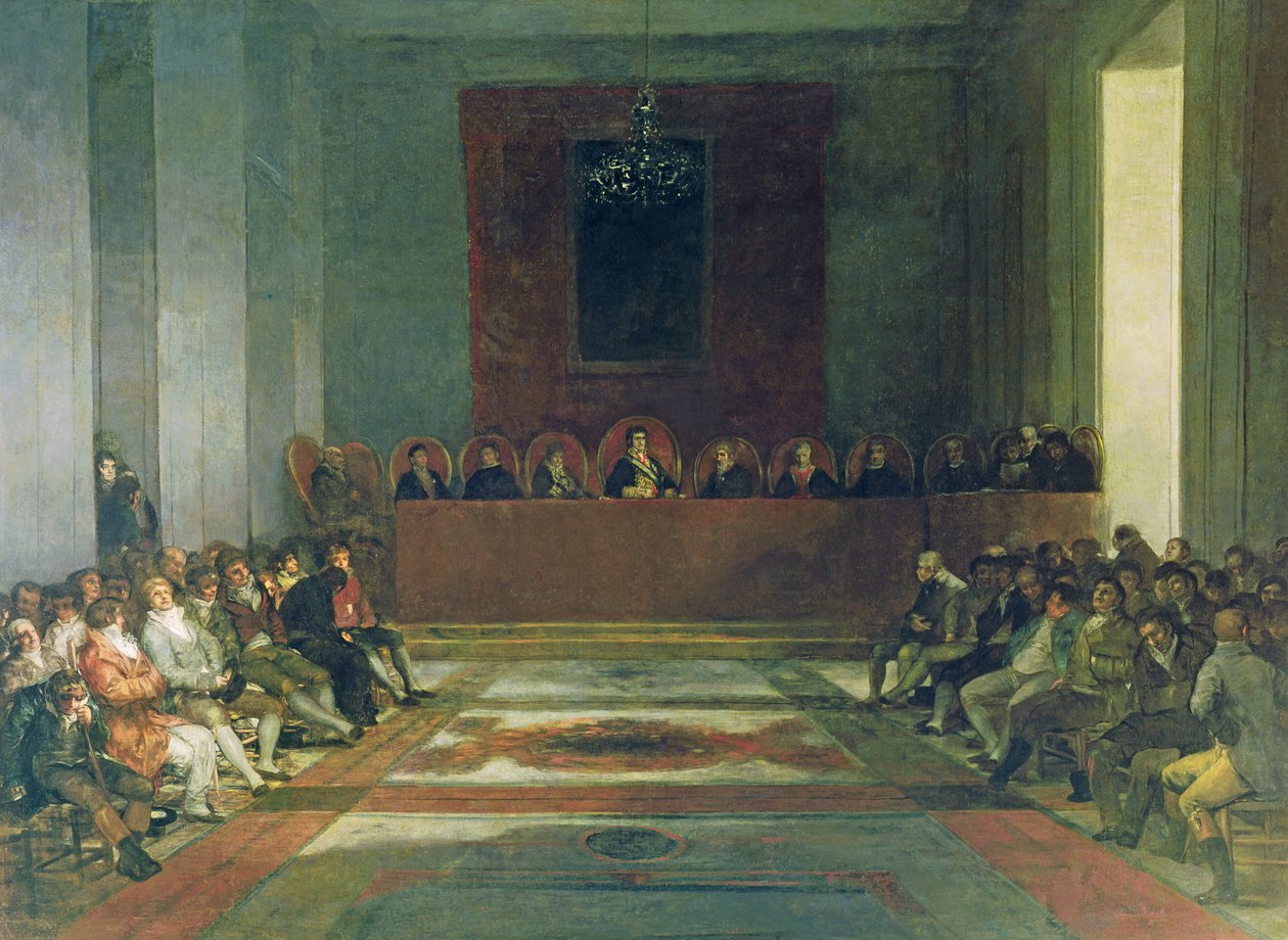 Junta na Filipínách, 1815 od Francisco de Goya