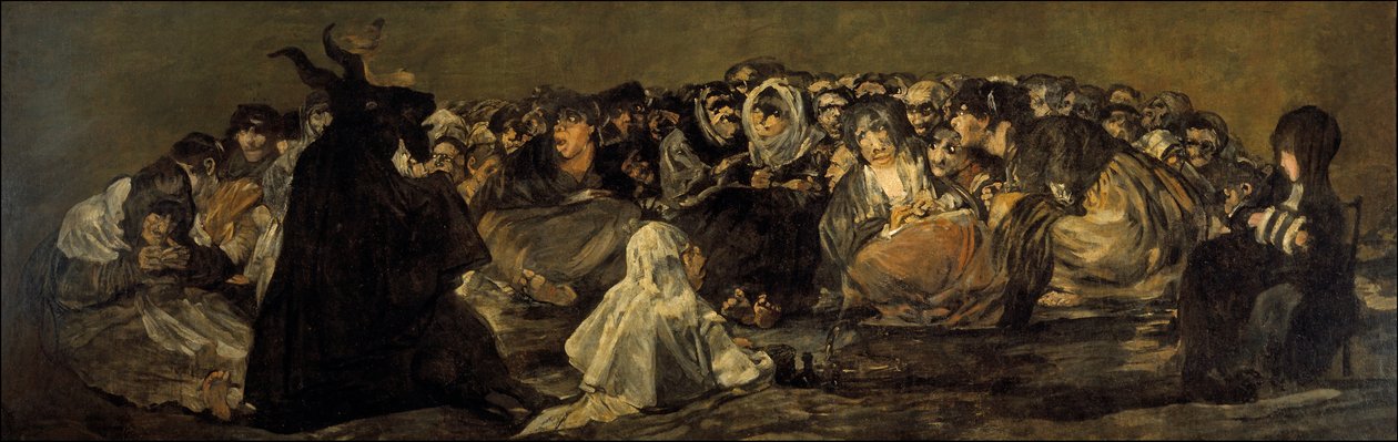Čarodějnice Sabbath od Francisco de Goya