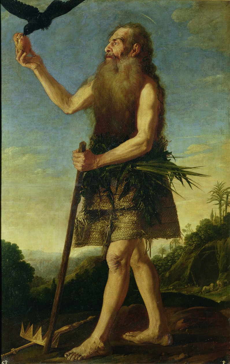 Svatý Onuphrius od Francisco Collantes