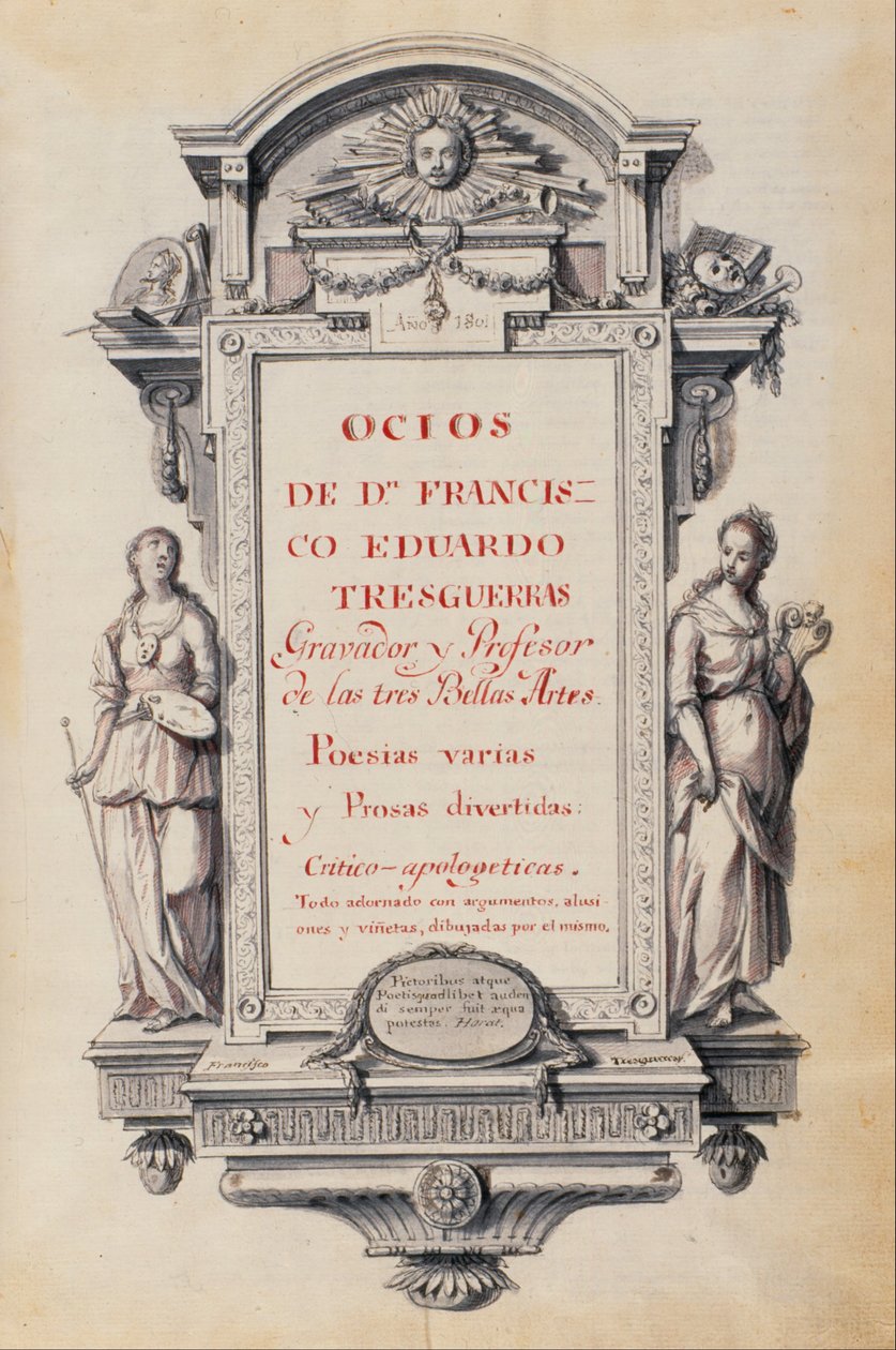 Pronásledování dona Francisca Tresguerrase od Francisco EduardoTresguerras
