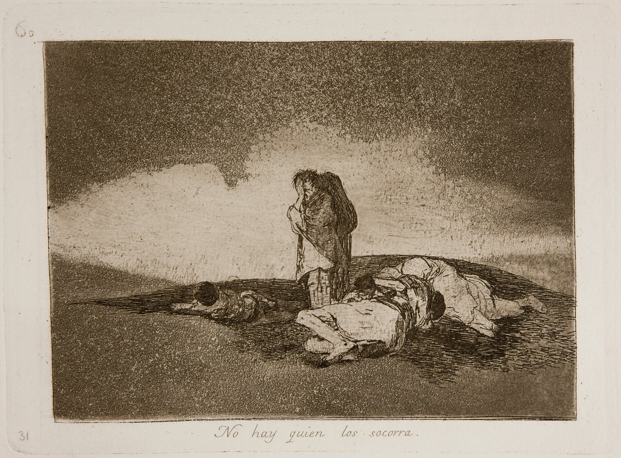 Válečné katastrofy od Francisco de Goya