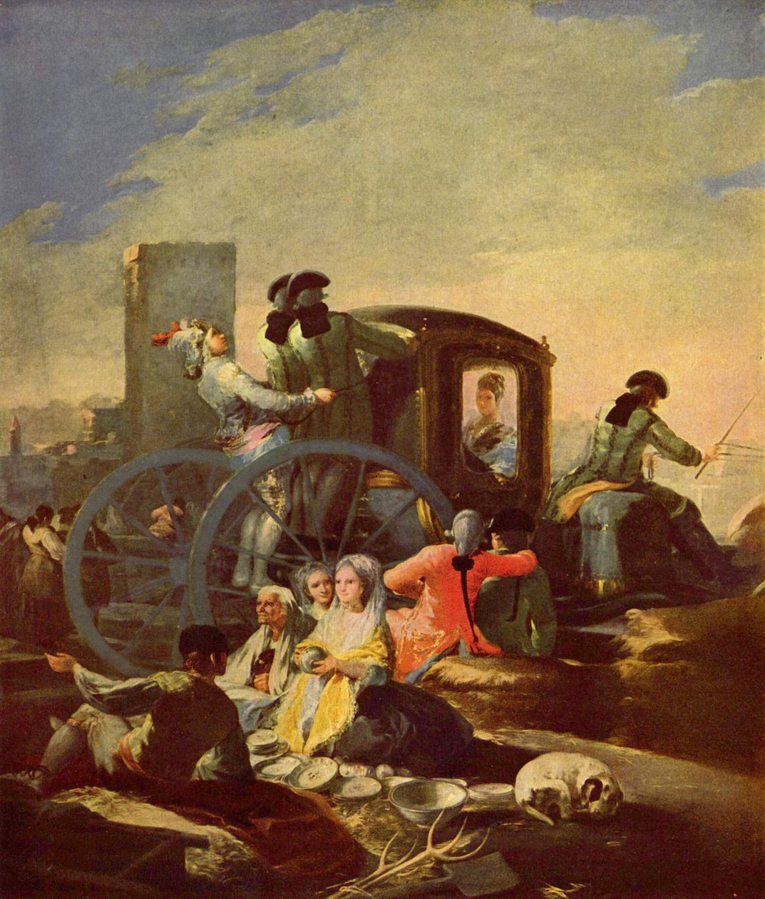 Prodejce nádobí od Francisco de Goya