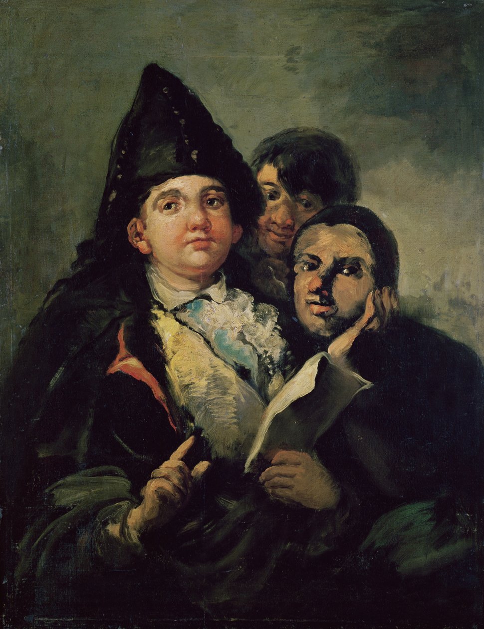 Manolito Guasquez a blázen z Corie od Francisco de Goya