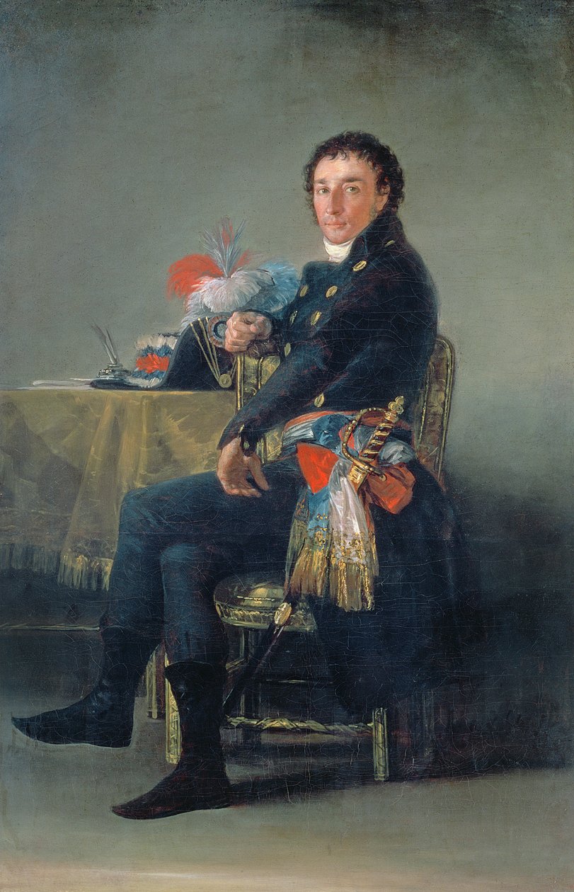 Portrét Ferdinanda Guillemardeta (1765-1809) 1798-99 od Francisco de Goya