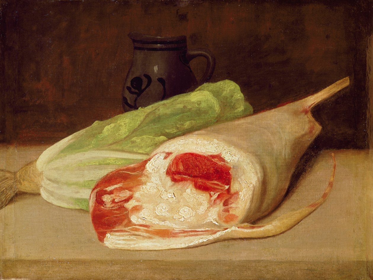 Zátiší z jehněčí kýty od Francisco de Goya