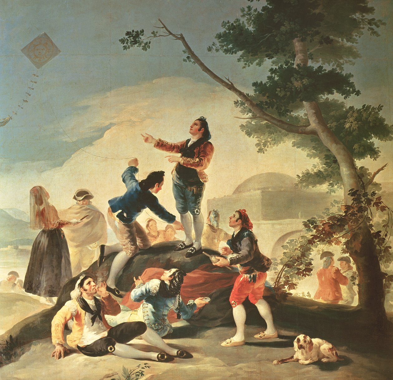 Kite, 1777-78 od Francisco de Goya
