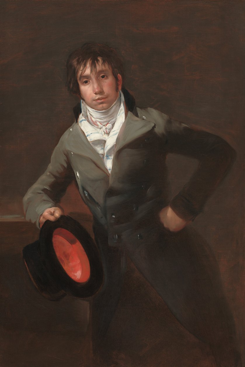 Portrét Bartolomé Suredy a Miserola od Francisco de Goya