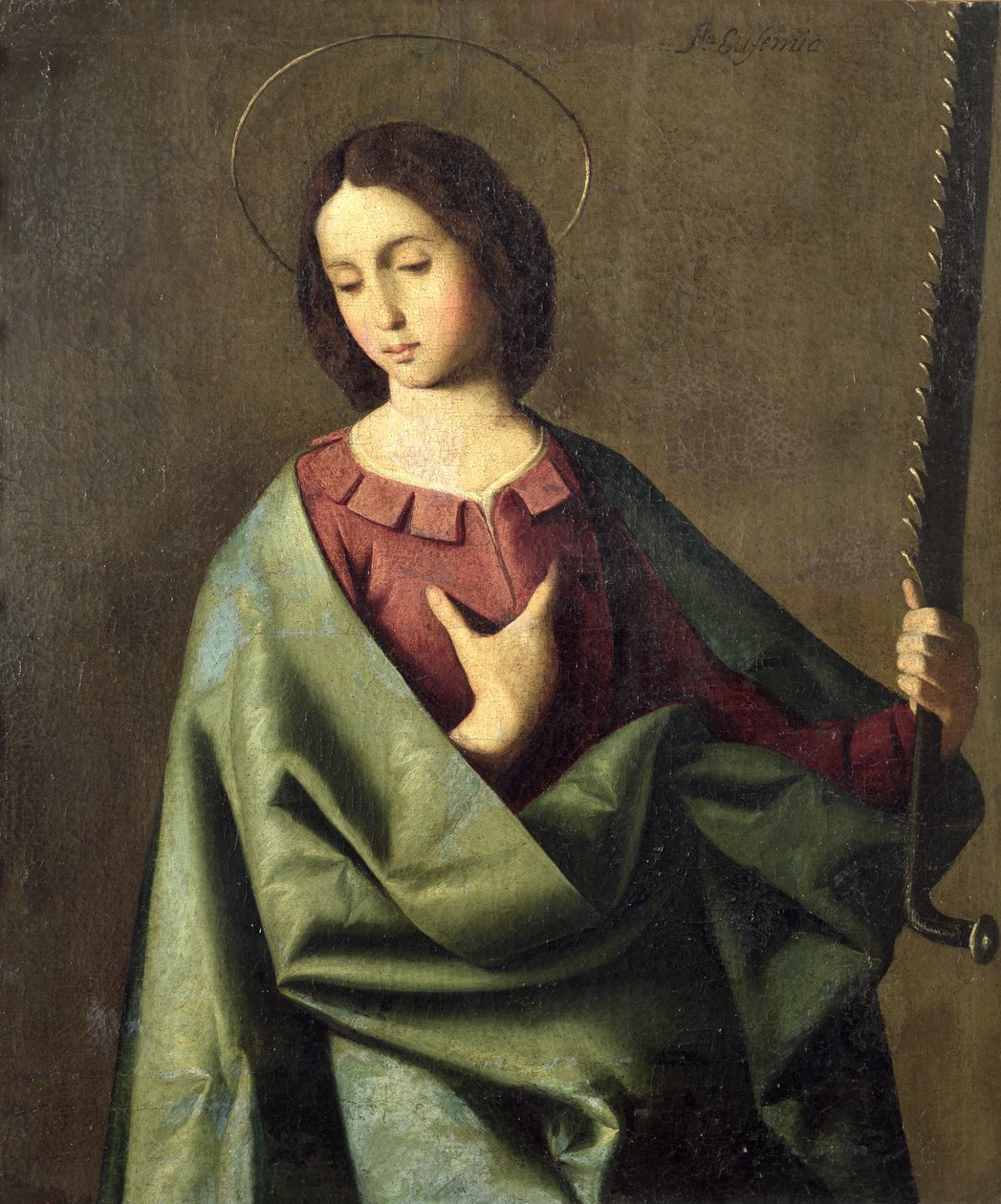 Svatá Eufemie od Francisco de Zurbaran