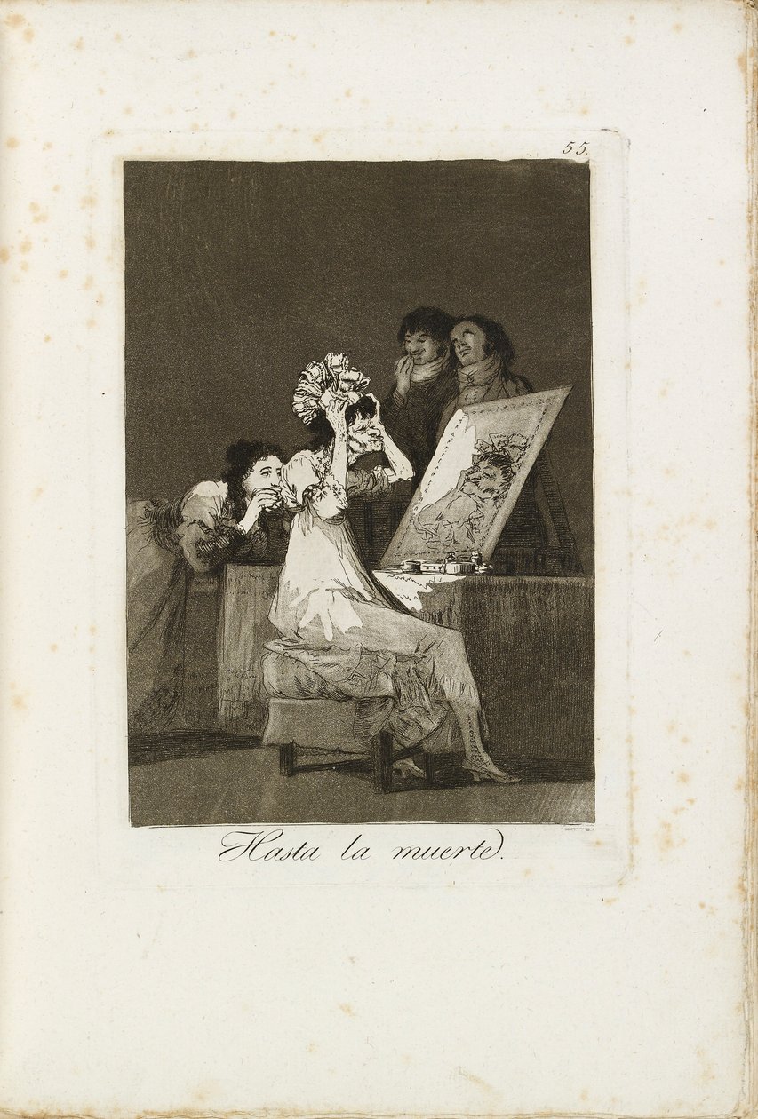Až do smrti, 1799-1799 od Francisco de Goya