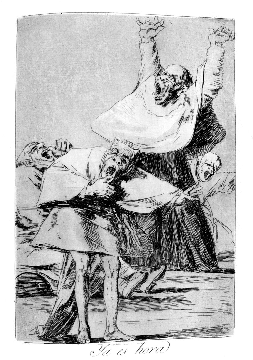 Je čas, 1799 od Francisco de Goya
