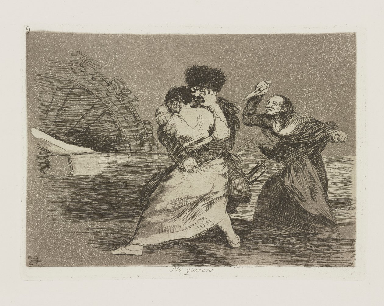 Nechtějí. (Oni Don od Francisco de Goya