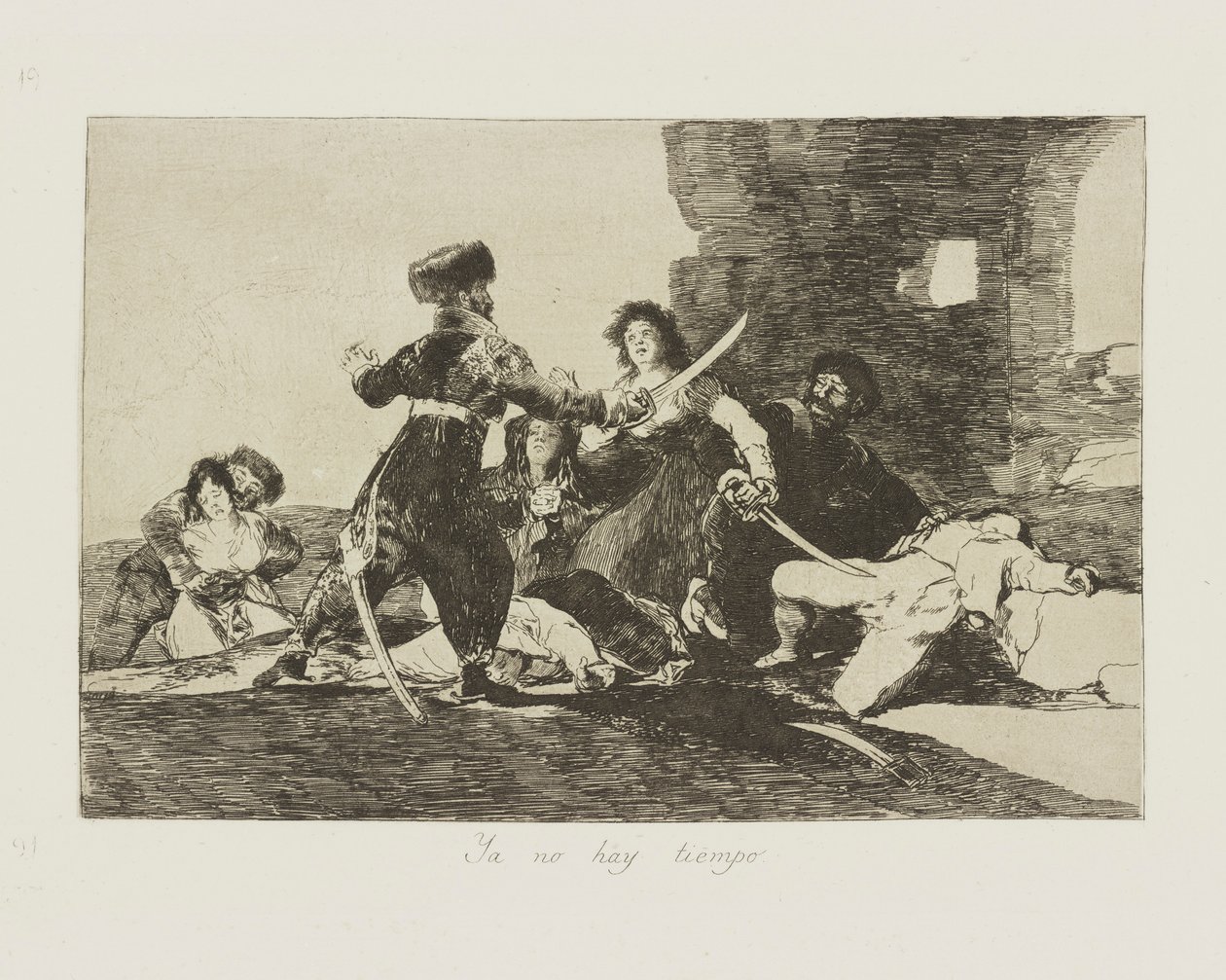 Není čas. (Není od Francisco de Goya