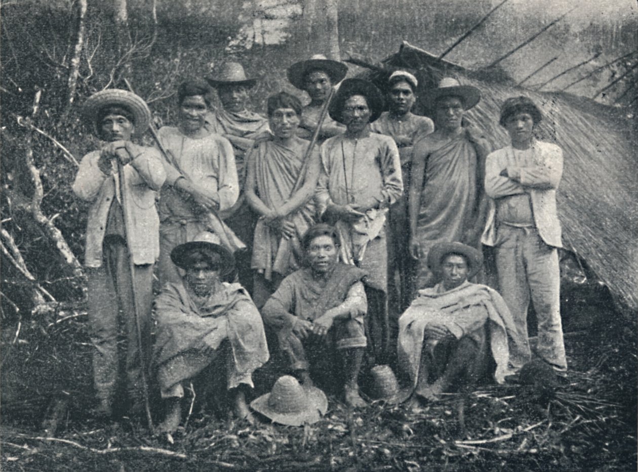 Korunovaní Indiáni, 1895 od Francisco Henszler