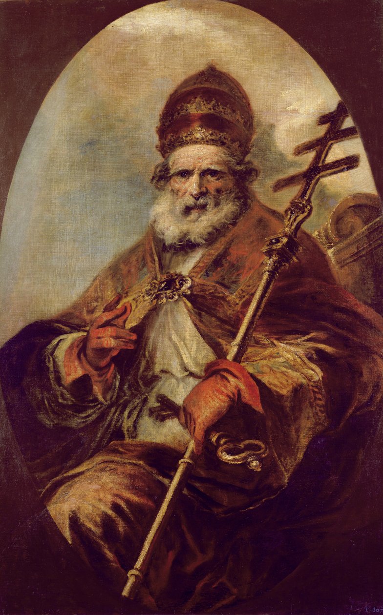 Papež Lev I od Francisco Herrera