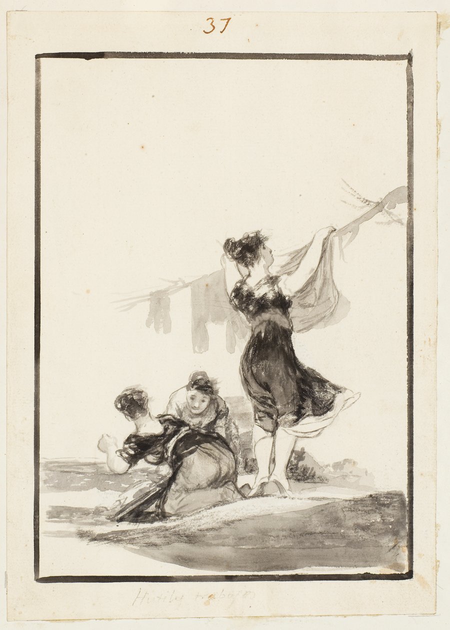 Užitečná práce od Francisco de Goya