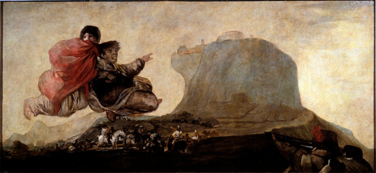 Asmodeus (olej na plátně od Francisco de Goya