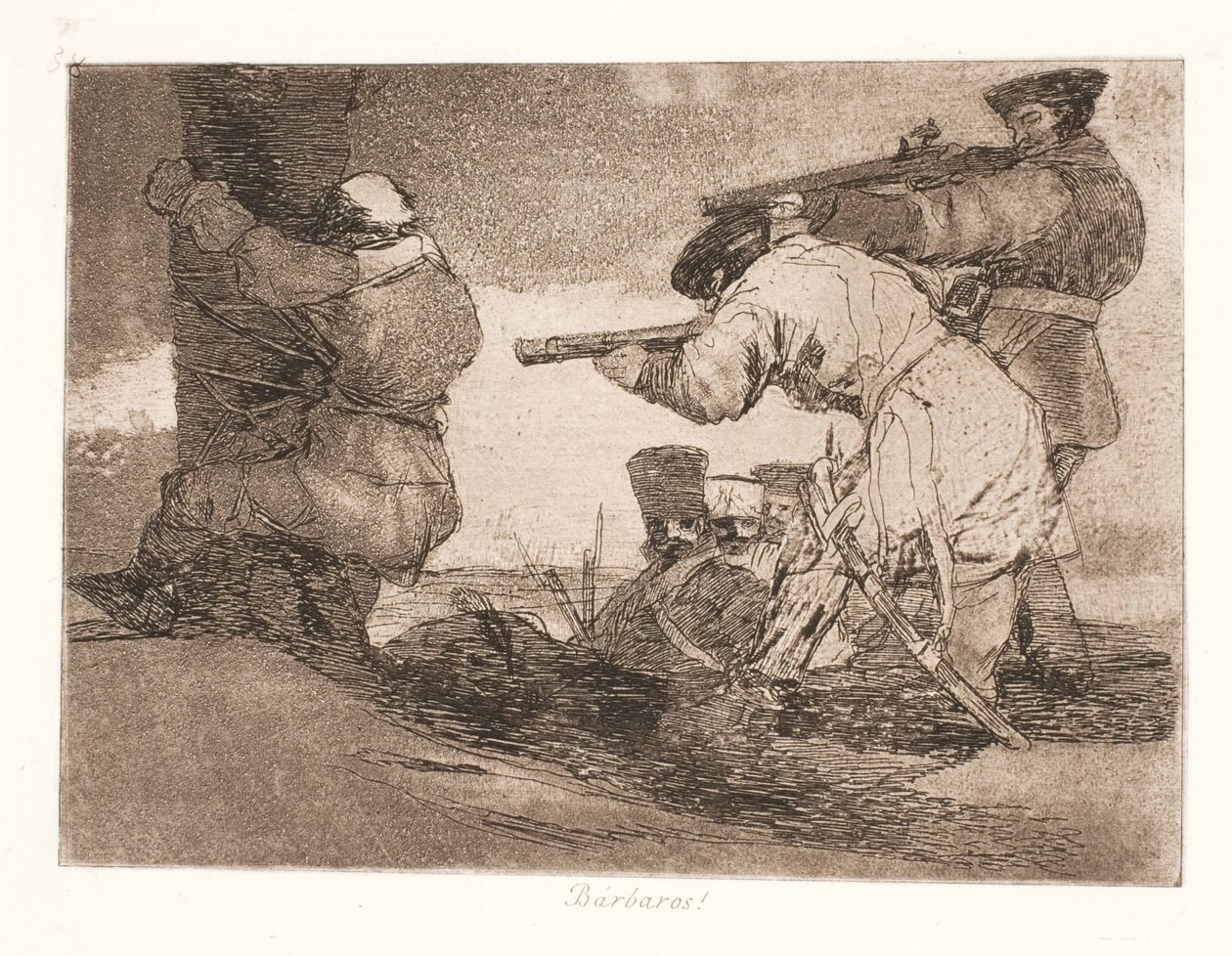Barbare! (38) od Francisco de Goya