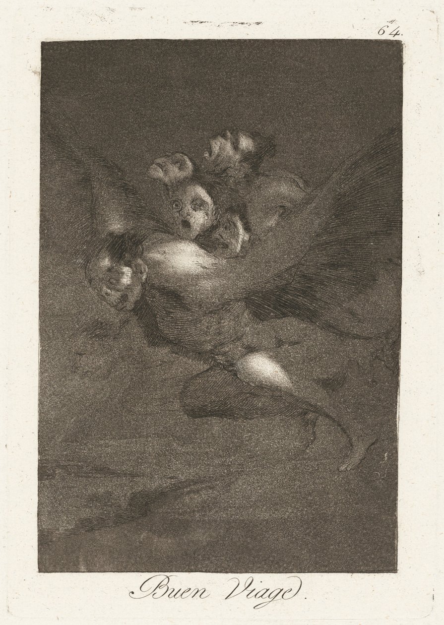 Dobrá cesta (Bon Voyage) od Francisco de Goya